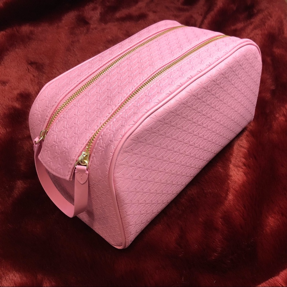 Jeffree Star pink cosmetic bag